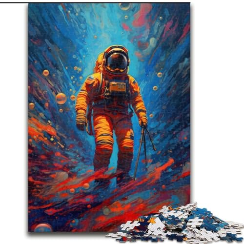 1000-teiliges Puzzle „I Am in Space“, interaktives Familienspiel, geeignet für Kinder ab 14 Jahren, Größe 26x38cm 1000-teiliges Puzzle „I Am in Space“, interaktives Familienspiel, geeignet für Kinder ab 14 Jahren, Größe 26x38cm von WGLINGX
