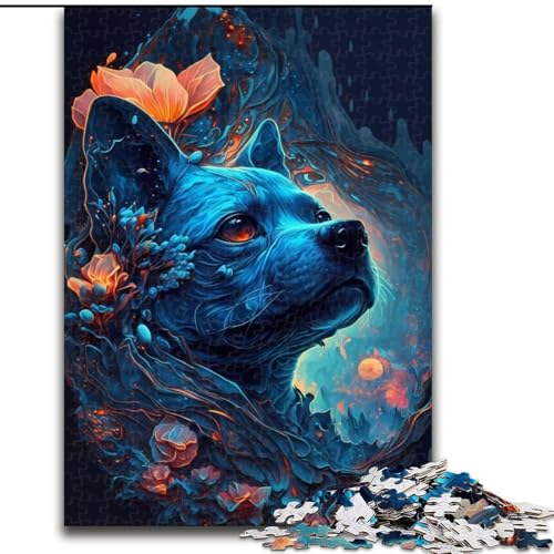 1000-teiliges Puzzle „Jack Russell Terrier Hund“, Holzpuzzle, ideal für Büro, Schlafzimmer, Wohnzimmerdekoration, Größe 50x75cm 1000-teiliges Puzzle „Jack Russell Terrier Hund“, Holzpuzzle, ideal für Büro, Schlafzimmer, Wohnzimmerdekoration, Größe 50x75cm von WGLINGX