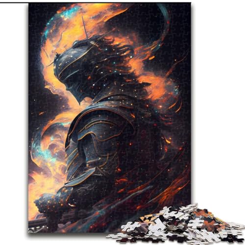 1000-teiliges Puzzle „Legendärer Schwertkämpfer“, 1000-teiliges Puzzle für Erwachsene, unmögliche Herausforderung, Spielzeug für Jugendliche (Größe 26x38cm) von WGLINGX