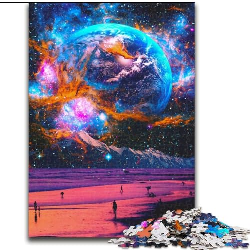 1000-teiliges Puzzle „New Forgotten Days“, Papppuzzle, Geburtstage, Weihnachten, Halloween, Thanksgiving, Ostern (Größe 26x38cm) von WGLINGX