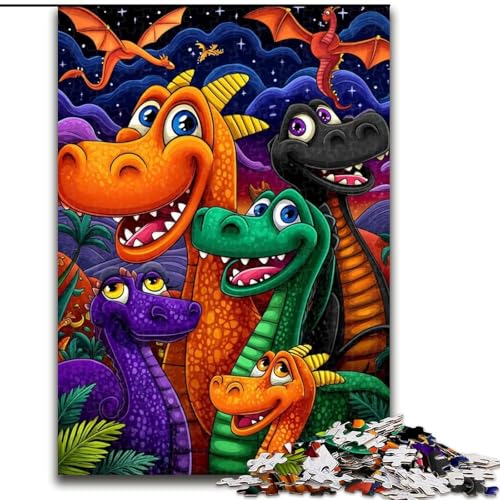 1000-teiliges Puzzle „Skelett-Baby“, 1000 Teile für Erwachsene, anspruchsvolles DIY-Denkspiel, interaktives Familienspiel (Größe 26x38cm) von WGLINGX