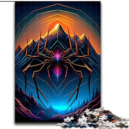 1000-teiliges Puzzle „Spinnen“ 1000 Teile Herausforderndes Denkspiel für Jugendliche und Familien Größe 26x38cm 1000-teiliges Puzzle „Spinnen“ 1000 Teile Herausforderndes Denkspiel für Jugendliche und Familien Größe 26x38cm von WGLINGX