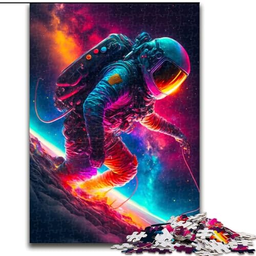1000-teiliges Puzzle „Surf mit Aliens“, Holzpuzzle, ideal für Büro, Schlafzimmer, Wohnzimmer, Dekoration, Größe 26x38cm 1000-teiliges Puzzle „Surf mit Aliens“, Holzpuzzle, ideal für Büro, Schlafzimmer, Wohnzimmer, Dekoration, Größe 26x38cm von WGLINGX