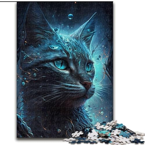 1000-teiliges Puzzle-Geschenk, Abessinierkatze, Puzzle für 1000 Teile, pädagogisches und unterhaltsames Indoor-Spiel für die Heimdekoration, Größe 26x38cm 1000-teiliges Puzzle-Geschenk, Abessinierkatze, Puzzle für 1000 Teile, pädagogisches und unterhaltsames Indoor-Spiel für die Heimdekoration, Größe 26x38cm von WGLINGX