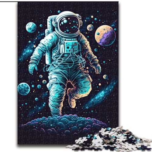 1000-teiliges Puzzle-Geschenk, Astronaut im Weltraum, Puzzles für 1000 Teile, für Teenager, Familien-Lernspiele, Heimdekoration, Geschenk, Größe 26x38cm 1000-teiliges Puzzle-Geschenk, Astronaut im Weltraum, Puzzles für 1000 Teile, für Teenager, Familien-Lernspiele, Heimdekoration, Geschenk, Größe 26x38cm von WGLINGX