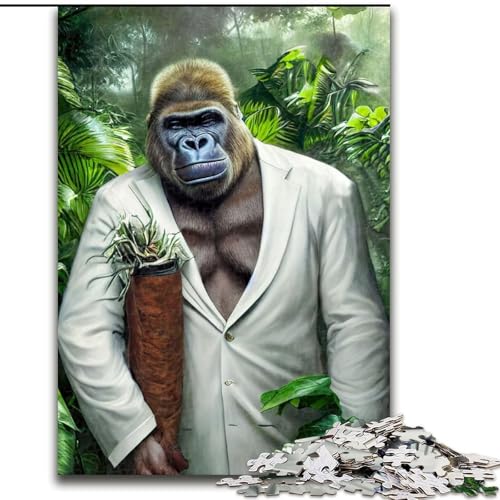 1000-teiliges Puzzle-Geschenk, Cigarilla-Puzzles für 1000 Teile für Teenager, Familien-Lernspiele, Heimdekoration, Geschenkgröße 50x75cm von WGLINGX