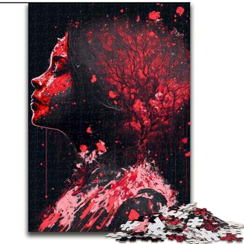 1000-teiliges Puzzle-Geschenk, Flowery Goddess, 1000-teiliges Puzzle, unmögliches, schwieriges Herausforderungsspielzeug für Teenager, Größe 50x75cm 1000-teiliges Puzzle-Geschenk, Flowery Goddess, 1000-teiliges Puzzle, unmögliches, schwieriges Herausforderungsspielzeug für Teenager, Größe 50x75cm von WGLINGX