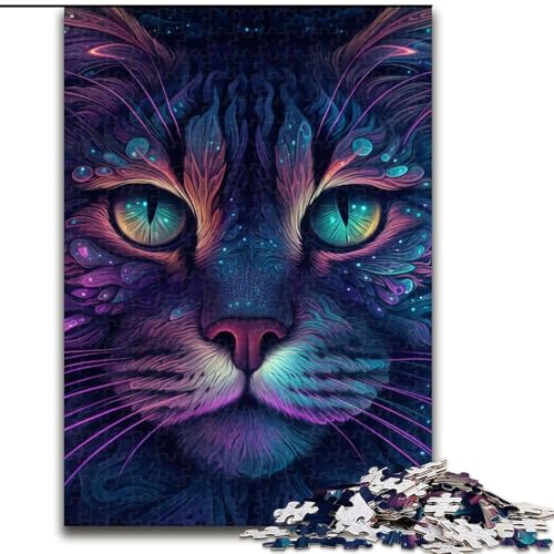 1000-teiliges Puzzle-Geschenk, Mystery-Puzzles für 1000 Teile für Teenager, Familien-Lernspiele, Heimdekoration, Geschenkgröße 50x75cm von WGLINGX