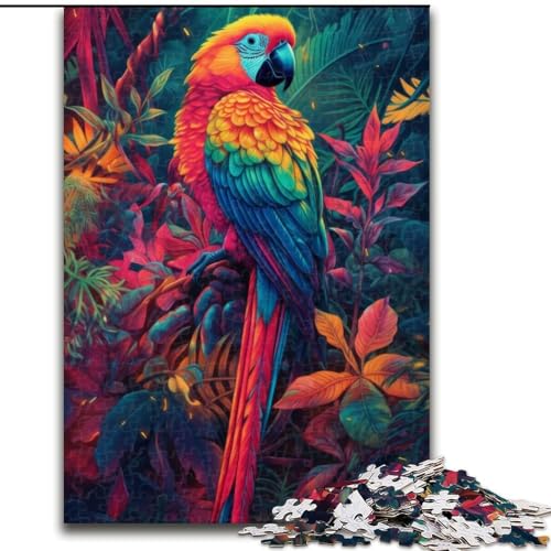 1000-teiliges Puzzle-Geschenk, Psychedelisches Dschungel-Puzzle für 1000 Teile, pädagogisches und unterhaltsames Indoor-Spiel für die Heimdekoration, Größe 26x38cm 1000-teiliges Puzzle-Geschenk, Psychedelisches Dschungel-Puzzle für 1000 Teile, pädagogisches und unterhaltsames Indoor-Spiel für die Heimdekoration, Größe 26x38cm von WGLINGX