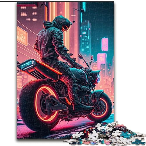 1000-teiliges Puzzle-Geschenk, Reiter-Puzzle für 1000 Teile, für Teenager, Familien-Lernspiele, Heimdekoration, Geschenk, Größe 50x75cm von WGLINGX