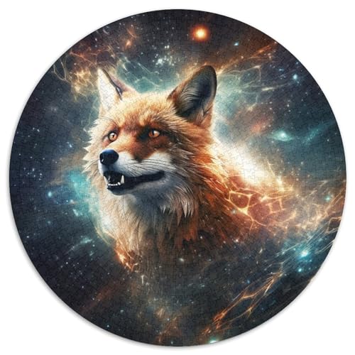 1000-teiliges Puzzle-Geschenk, Sterntierfuchs, unmögliches Puzzle für Erwachsene, ideales Urlaubs- oder Geburtstagsgeschenk, Partyspiel-Spielzeug (67,5 x 67,5 cm) von WGLINGX