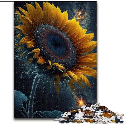 1000-teiliges Puzzle-Geschenk, Universum, Sonnenblume, Puzzles für 1000 Teile, für Teenager, Familien-Lernspiele, Heimdekoration, Geschenk, Größe 26x38cm 1000-teiliges Puzzle-Geschenk, Universum, Sonnenblume, Puzzles für 1000 Teile, für Teenager, Familien-Lernspiele, Heimdekoration, Geschenk, Größe 26x38cm von WGLINGX