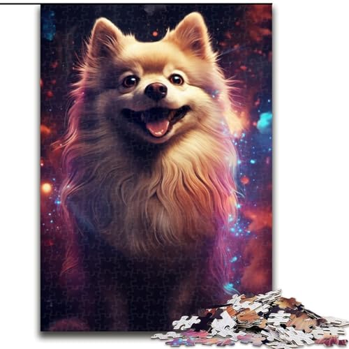 1000-teiliges Puzzle-Geschenk, farbenfroher Husky-Hund, 1000-teiliges Puzzle, ideal für die Dekoration zu Hause und im Büro, Geburtstag, Größe 50x75cm 1000-teiliges Puzzle-Geschenk, farbenfroher Husky-Hund, 1000-teiliges Puzzle, ideal für die Dekoration zu Hause und im Büro, Geburtstag, Größe 50x75cm von WGLINGX