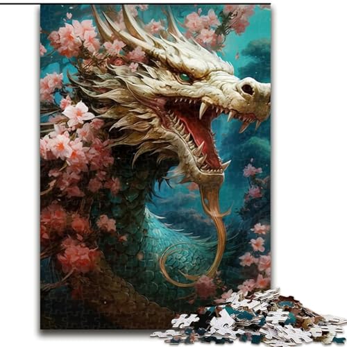 1000-teiliges Puzzle-Geschenk, japanische Drachenkirsche, Puzzle für 1000 Teile, pädagogisches und unterhaltsames Indoor-Spiel für die Heimdekoration, Größe 26x38cm 1000-teiliges Puzzle-Geschenk, japanische Drachenkirsche, Puzzle für 1000 Teile, pädagogisches und unterhaltsames Indoor-Spiel für die Heimdekoration, Größe 26x38cm von WGLINGX