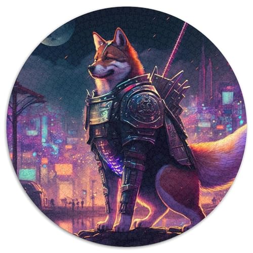 1000-teiliges Puzzle-Geschenk, mechanischer Hund, unmögliches Puzzle für Erwachsene, ideales Urlaubs- oder Geburtstagsgeschenk, Partyspiel-Spielzeug (67,5 x 67,5 cm) von WGLINGX