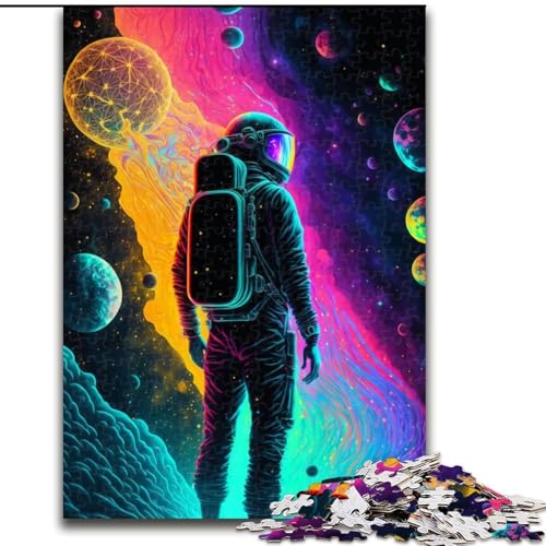 1000-teiliges Puzzle-Geschenk „Be Like Cosmos“, Puzzle für 1000 Teile, für Teenager, Familien-Lernspiele, Heimdekoration, Geschenk, Größe 26x38cm von WGLINGX