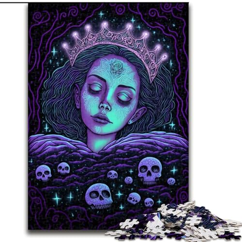 1000-teiliges Puzzle-Geschenk „Schlafende Prinzessin“, 1000-teiliges Puzzle, ideal als Dekoration für Zuhause und Büro, Geburtstag, Größe 26x38cm 1000-teiliges Puzzle-Geschenk „Schlafende Prinzessin“, 1000-teiliges Puzzle, ideal als Dekoration für Zuhause und Büro, Geburtstag, Größe 26x38cm von WGLINGX