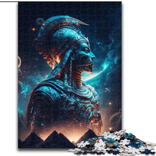 1000-teiliges Puzzle-Geschenk „Urgott“ für Erwachsene, lehrreiches und unterhaltsames Indoor-Spiel für die Heimdekoration (Größe 26x38cm) von WGLINGX