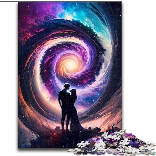 1000-teiliges Puzzle-Geschenk Love of Cosmos Puzzles für 1000 Teile für Teenager Familien-Lernspiele Heimdekoration Geschenkgröße 50X75CM von WGLINGX