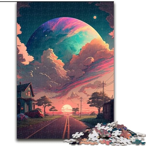 1000-teiliges Puzzle-Geschenk im japanischen Stil, 1000-teiliges Puzzle für Erwachsene, pädagogisches und unterhaltsames Indoor-Spiel für die Heimdekoration, Größe 26x38cm 1000-teiliges Puzzle-Geschenk im japanischen Stil, 1000-teiliges Puzzle für Erwachsene, pädagogisches und unterhaltsames Indoor-Spiel für die Heimdekoration, Größe 26x38cm von WGLINGX