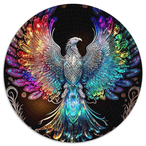 1000-teiliges Puzzle-Geschenk: Phoenix – Unmögliches Puzzle für Erwachsene, ideales Weihnachts- oder Geburtstagsgeschenk, Partyspiel-Spielzeug (67,5 x 67,5 cm) von WGLINGX