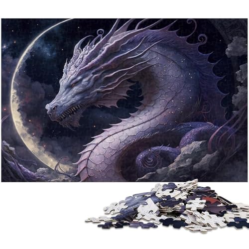 1000-teiliges Puzzle für Erwachsene, „Brave Dragon“-Quizspiel, geeignet als Schreibtischdekoration, Größe 38 x 26 cm 1000-teiliges Puzzle für Erwachsene, „Brave Dragon“-Quizspiel, geeignet als Schreibtischdekoration, Größe 38 x 26 cm von WGLINGX