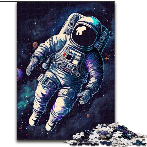 1000-teiliges Puzzle für Erwachsene, Astronaut im Weltraum, 1000-teiliges Puzzle für Erwachsene, ideales Weihnachts- oder Geburtstagsgeschenk, Partyspiel, Spielzeug, Größe 26x38cm 1000-teiliges Puzzle für Erwachsene, Astronaut im Weltraum, 1000-teiliges Puzzle für Erwachsene, ideales Weihnachts- oder Geburtstagsgeschenk, Partyspiel, Spielzeug, Größe 26x38cm von WGLINGX