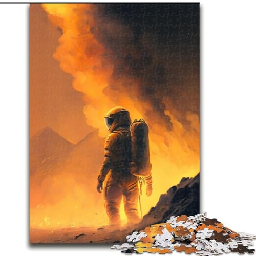 1000-teiliges Puzzle für Erwachsene, Astronauten-Puzzle aus Pappe, Spaß für die ganze Familie, Basteln, perfekt für Geburtstage, Feiertage, Größe 26x38cm 1000-teiliges Puzzle für Erwachsene, Astronauten-Puzzle aus Pappe, Spaß für die ganze Familie, Basteln, perfekt für Geburtstage, Feiertage, Größe 26x38cm von WGLINGX