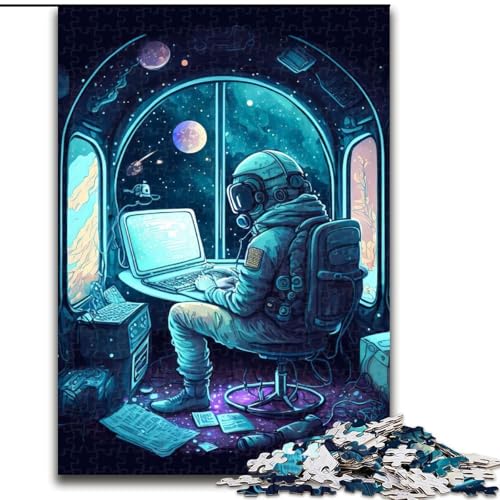 1000-teiliges Puzzle für Erwachsene, Astronautenspiel, 1000-teiliges Puzzle für Erwachsene, ideales Urlaubs- oder Geburtstagsgeschenk, Partyspiel-Spielzeug, Größe 50x75cm 1000-teiliges Puzzle für Erwachsene, Astronautenspiel, 1000-teiliges Puzzle für Erwachsene, ideales Urlaubs- oder Geburtstagsgeschenk, Partyspiel-Spielzeug, Größe 50x75cm von WGLINGX
