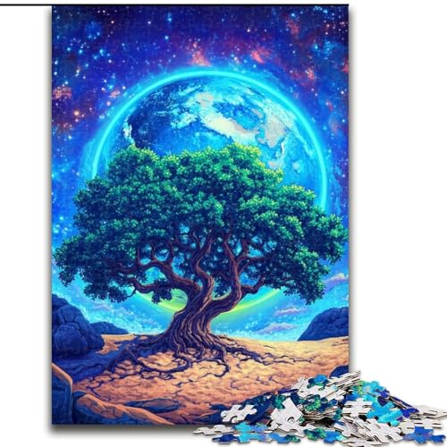 1000-teiliges Puzzle für Erwachsene, Baum des Lebens, Papppuzzle, Spaß für die ganze Familie, Basteln, perfekt für Geburtstage, Feiertage, Größe 26x38cm 1000-teiliges Puzzle für Erwachsene, Baum des Lebens, Papppuzzle, Spaß für die ganze Familie, Basteln, perfekt für Geburtstage, Feiertage, Größe 26x38cm von WGLINGX