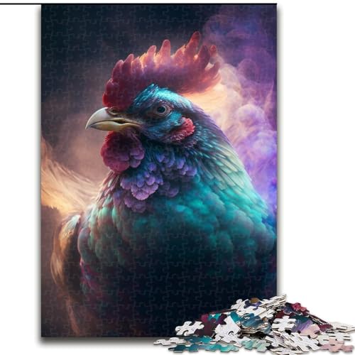 1000-teiliges Puzzle für Erwachsene, Chicken Nebula, Puzzle für Erwachsene, 1000 Teile, Heimdekorationsgeschenk, Denkspiel (Größe 50x75cm) von WGLINGX