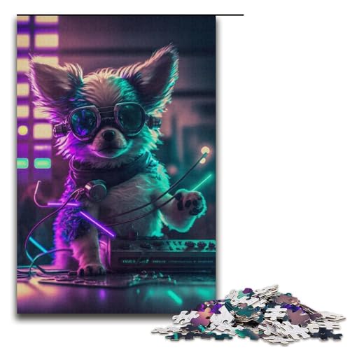 1000-teiliges Puzzle für Erwachsene, Cooles Puppen-Puzzle, Spaß für Zuhause, Geburtstagsgeschenk, Reisegeschenk (Größe 38 x 26 cm) von WGLINGX