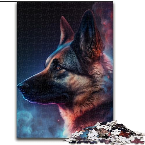 1000-teiliges Puzzle für Erwachsene, Cosmic Shepherd, Holzpuzzle für Erwachsene, anspruchsvolles DIY-Denkspiel, interaktive Familienaktivität (Größe 26x38cm) von WGLINGX