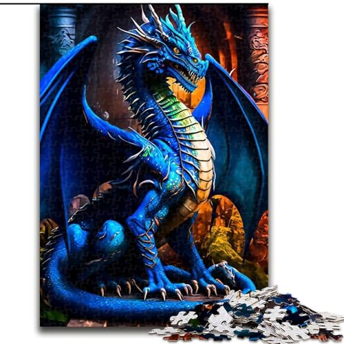 1000-teiliges Puzzle für Erwachsene, Drago-Puzzles für Erwachsene, 1000 Teile, Lernspielzeug, Größe 26x38cm 1000-teiliges Puzzle für Erwachsene, Drago-Puzzles für Erwachsene, 1000 Teile, Lernspielzeug, Größe 26x38cm von WGLINGX
