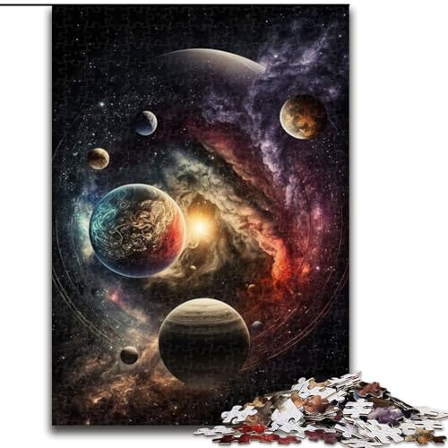 1000-teiliges Puzzle für Erwachsene, EIN wunderschönes Universum, 1000-teiliges Puzzle für Erwachsene, ideales Urlaubs- oder Geburtstagsgeschenk, Partyspiel-Spielzeug, Größe 50x75cm 1000-teiliges Puzzle für Erwachsene, EIN wunderschönes Universum, 1000-teiliges Puzzle für Erwachsene, ideales Urlaubs- oder Geburtstagsgeschenk, Partyspiel-Spielzeug, Größe 50x75cm von WGLINGX