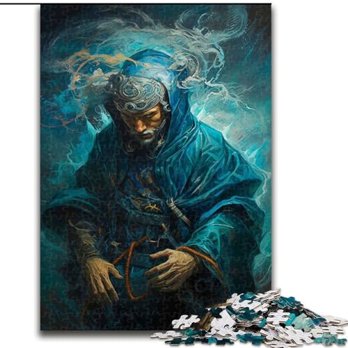 1000-teiliges Puzzle für Erwachsene, Episches arabisches Wassermagier-Holzpuzzle, interaktives Familienspiel, DIY-Heimdekoration, Gehirn-Herausforderung, Geschenk, Größe 50x75cm 1000-teiliges Puzzle für Erwachsene, Episches arabisches Wassermagier-Holzpuzzle, interaktives Familienspiel, DIY-Heimdekoration, Gehirn-Herausforderung, Geschenk, Größe 50x75cm von WGLINGX