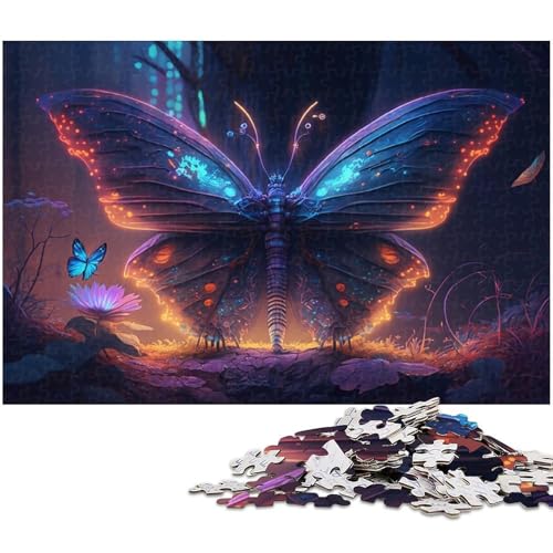 1000-teiliges Puzzle für Erwachsene, Fantasie-Schmetterlings-Puzzle – anspruchsvolles Spiel, jedes Teil ist einzigartig – anspruchsvolles, unterhaltsames Spiel für die ganze Familie (Größe 38 x 26 cm) 1000-teiliges Puzzle für Erwachsene, Fantasie-Schmetterlings-Puzzle – anspruchsvolles Spiel, jedes Teil ist einzigartig – anspruchsvolles, unterhaltsames Spiel für die ganze Familie (Größe 38 x 26 cm) von WGLINGX