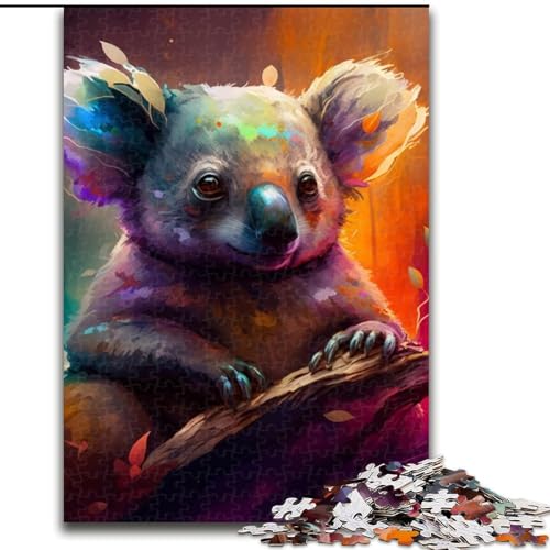 1000-teiliges Puzzle für Erwachsene, Fantasy-Koala-Puzzle für Erwachsene, 1000 Teile für Jugendliche, Lernspiele, Geschenke (Größe 50x75cm) von WGLINGX