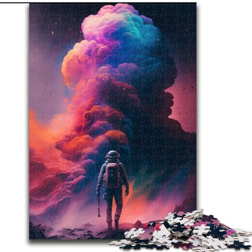 1000-teiliges Puzzle für Erwachsene, Farb-Astronaut, 1000-teiliges Puzzle für Erwachsene, ideales Urlaubs- oder Geburtstagsgeschenk, Partyspiel-Spielzeug, Größe 50x75cm 1000-teiliges Puzzle für Erwachsene, Farb-Astronaut, 1000-teiliges Puzzle für Erwachsene, ideales Urlaubs- oder Geburtstagsgeschenk, Partyspiel-Spielzeug, Größe 50x75cm von WGLINGX