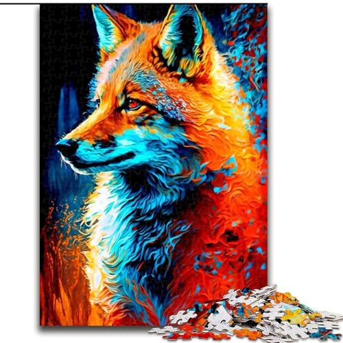 1000-teiliges Puzzle für Erwachsene, Fuchs, 1000-teiliges Puzzle, Weihnachten oder Geburtstage, Größe 26x38cm 1000-teiliges Puzzle für Erwachsene, Fuchs, 1000-teiliges Puzzle, Weihnachten oder Geburtstage, Größe 26x38cm von WGLINGX