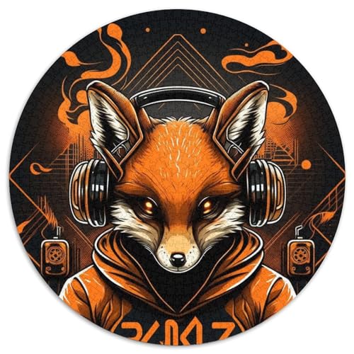1000-teiliges Puzzle für Erwachsene, Fuchs-Boxer-Puzzle für Erwachsene, interaktives Familienspiel, Heimdekoration zum Selbermachen, Denksportaufgabe als Geschenk, 1000 Teile (67,5x67,5cm) von WGLINGX