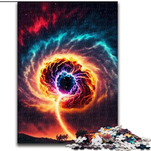 1000-teiliges Puzzle für Erwachsene, Galactic Storm, Puzzle 1000 Teile für Erwachsene, Geburtstagsparty für Männer und Frauen, Größe 26x38cm 1000-teiliges Puzzle für Erwachsene, Galactic Storm, Puzzle 1000 Teile für Erwachsene, Geburtstagsparty für Männer und Frauen, Größe 26x38cm von WGLINGX