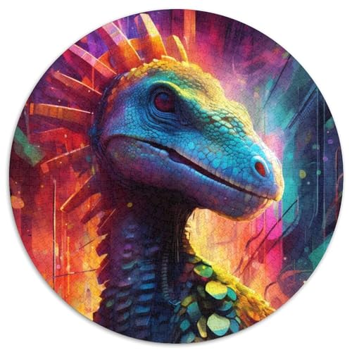 1000-teiliges Puzzle für Erwachsene, Gallimimus-Dinosaurier-Puzzle, anspruchsvolles Denkspiel für Teenager, unterhaltsames interaktives Spiel für die ganze Familie, 1000 Teile (67,5x67,5cm) von WGLINGX