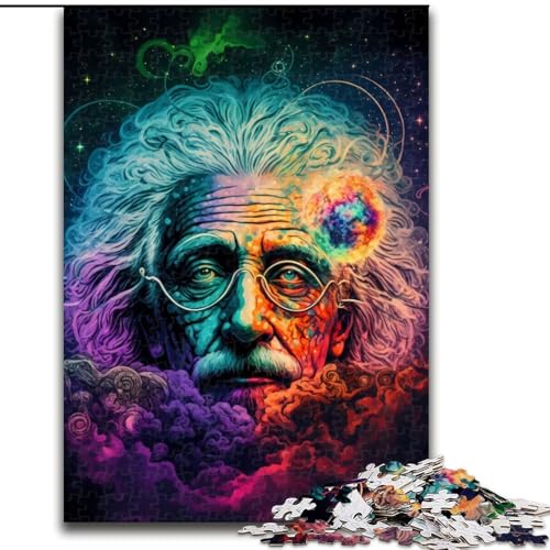 1000-teiliges Puzzle für Erwachsene, Holzpuzzle „Cosmic Genius Weihnachten oder Geburtstage, Größe 26x38cm 1000-teiliges Puzzle für Erwachsene, Holzpuzzle „Cosmic Genius Weihnachten oder Geburtstage, Größe 26x38cm von WGLINGX