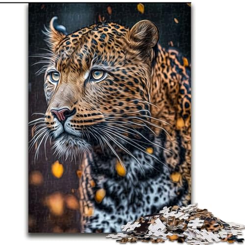 1000-teiliges Puzzle für Erwachsene, Jaguar-Puzzle aus Pappe, Spaß für die ganze Familie, Basteln, perfekt für Geburtstage, Feiertage, Größe 26x38cm 1000-teiliges Puzzle für Erwachsene, Jaguar-Puzzle aus Pappe, Spaß für die ganze Familie, Basteln, perfekt für Geburtstage, Feiertage, Größe 26x38cm von WGLINGX