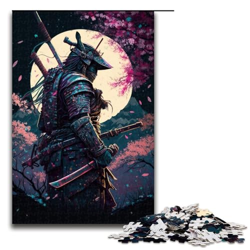 1000-teiliges Puzzle für Erwachsene, Japanisches Ninja-Puzzle, Lernspielzeug, einzigartiges Geburtstagsgeschenk (Größe 50 x 75 cm) von WGLINGX