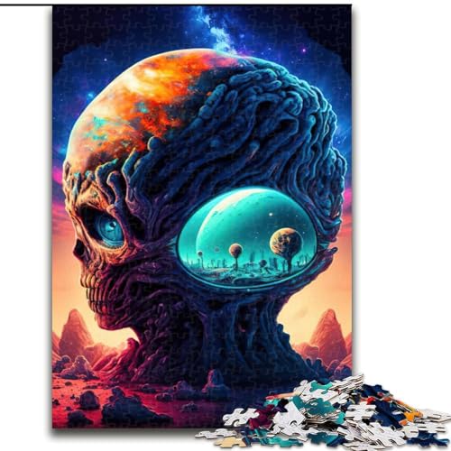 1000-teiliges Puzzle für Erwachsene, Kreaturen-Holzpuzzle, anspruchsvolles Denkspiel für Teenager, Spaß für den Familienspieleabend (Größe 50x75cm) von WGLINGX