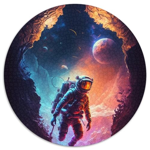 1000-teiliges Puzzle für Erwachsene, Krokodilreiter-Puzzle, anspruchsvolles Denkspiel für Teenager, unterhaltsames interaktives Spiel für die ganze Familie, 1000 Teile (67,5x67,5cm) von WGLINGX