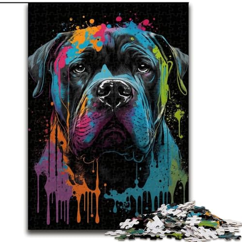 1000-teiliges Puzzle für Erwachsene, Labrador-Holzpuzzle, anspruchsvolles Denkspiel für Teenager, Spaß für den Spieleabend mit der Familie (Größe 26x38cm) von WGLINGX