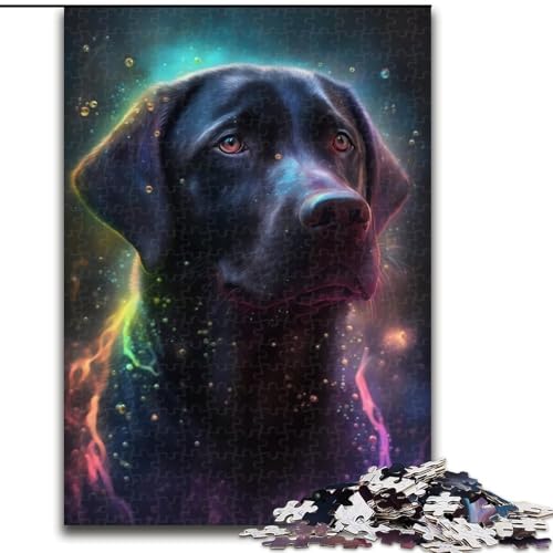 1000-teiliges Puzzle für Erwachsene, Labrador Retriever-Hund, 1000 Teile, anspruchsvolles Denkspiel für Teenager, perfekt als Heimdekoration oder Geschenk, Größe 50x75cm von WGLINGX